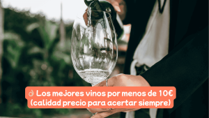 Guía de los mejores vinos por menos de 10 euros para principiantes: tintos y blancos de calidad.
