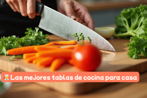 👨‍🍳 Las mejores tablas de cocina para casa: las que realmente merecen un sitio en tu encimera