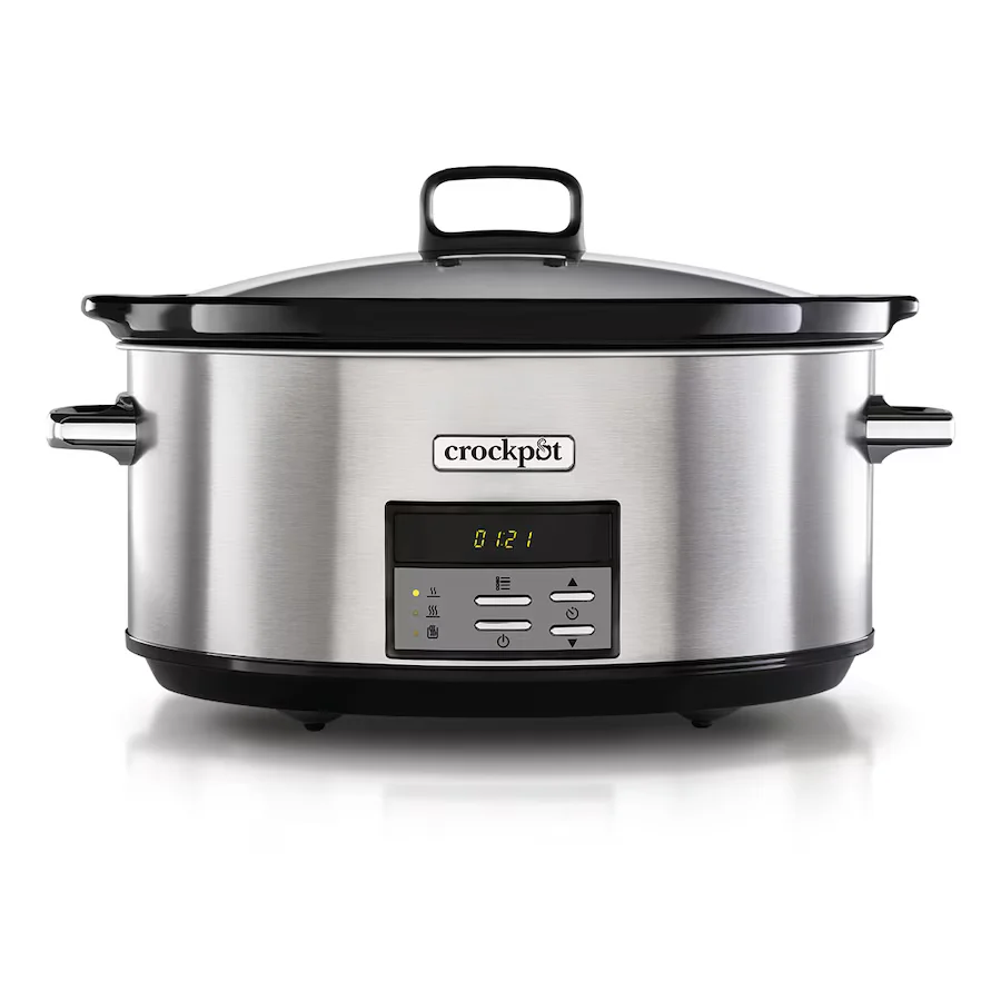 CrockPot CSC063X olla eléctrica digital de cocción lenta oval 7,5 L